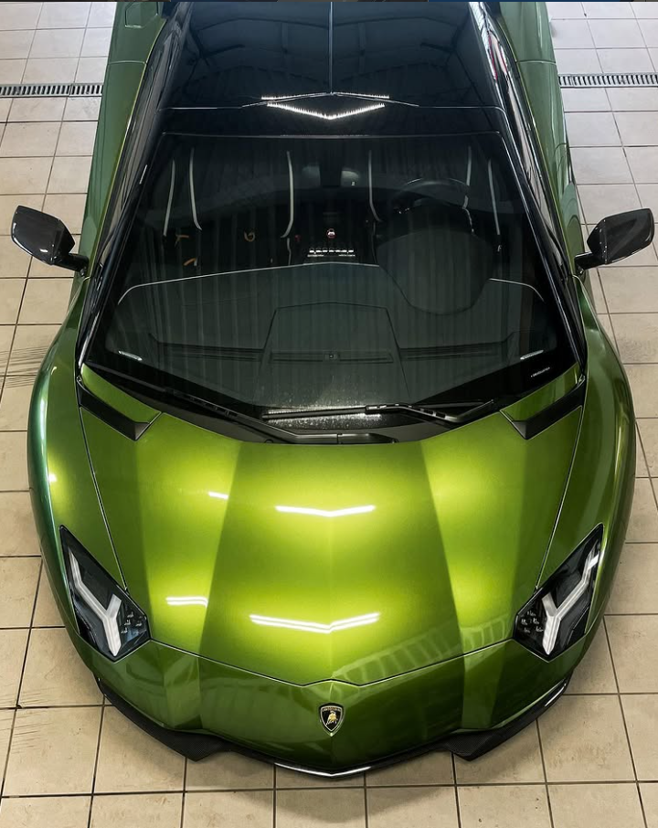 Lamborghini Aventador · Grønn